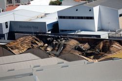 El incendio en Murcia