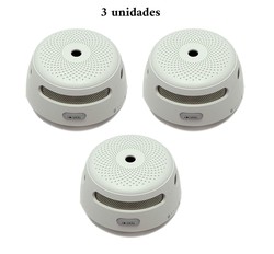 3 detectores de humos WI-FI inteligente