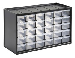 Bac de rangement multi-usage avec 30 petits tiroirs
