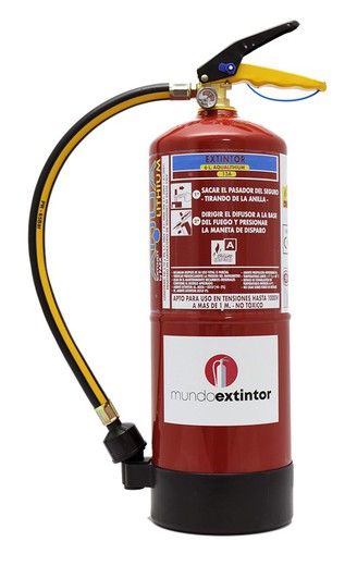 Extintor de incêndio ION-LITHIUM 6 L.