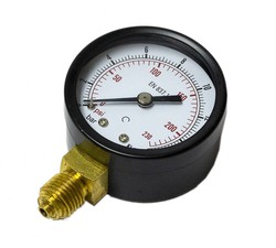 Manómetro de medición de presión de 0-16 bar 1/4"