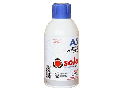 SOLO A5 - Aérosol pour tester les détecteurs de fumée - 250ml