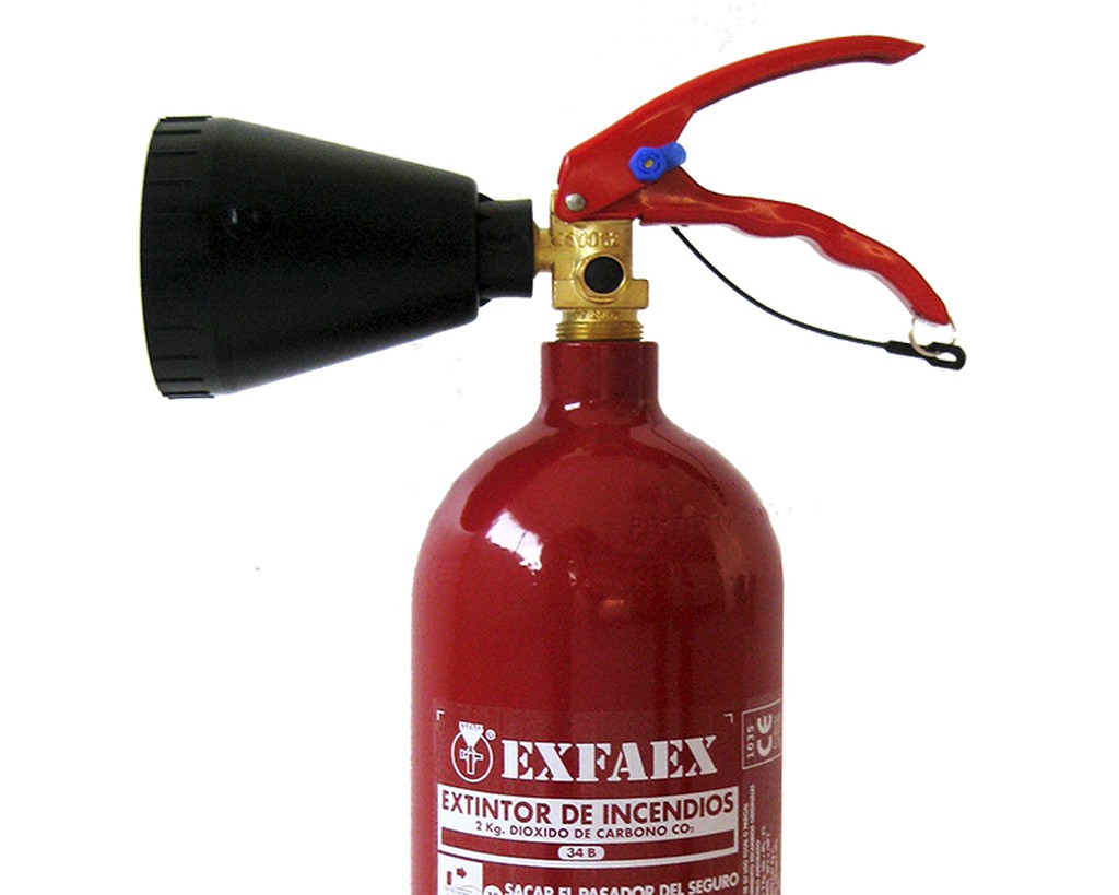 Extintor co2 2kg. MADE IN SPAIN. — Mundo extintor