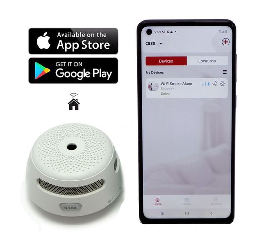 6 X-Sense Detector de Humo Wi-Fi Inteligente.