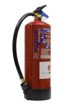 Extintor agua + aditivo AFFF 6L Alta eficacia. MADE IN SPAIN.