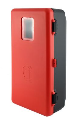 Armoire extérieure d'extincteur à poudre 6-9 kg.