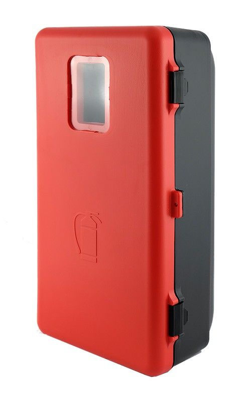 Armoire extérieure d'extincteur à poudre 6-9 kg.