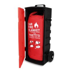 ARMARIO PARA MANTAS APAGAFUEGO CON RUEDAS 18-126