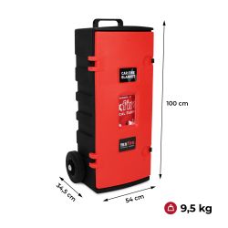 ARMARIO PARA MANTAS APAGAFUEGO CON RUEDAS 18-126