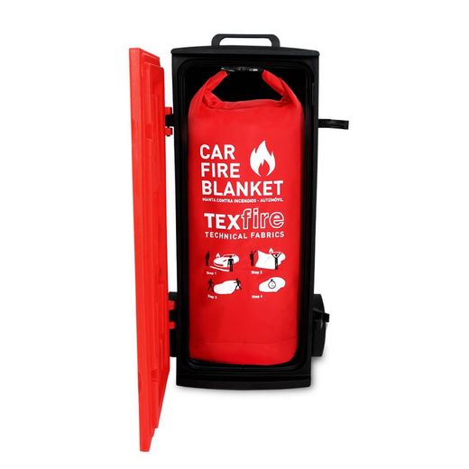 ARMARIO PARA MANTAS APAGAFUEGO CON RUEDAS 18-126