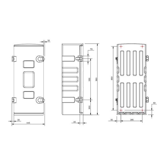 ARMARIO PARA MANTAS APAGAFUEGO 18-123