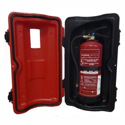 ARMOIRE EXTERIEURE ET EXTINCTEUR DE POUDRE ABC 6Kg