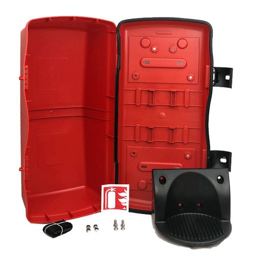 Armário extintor de incêndio externo de 6kg