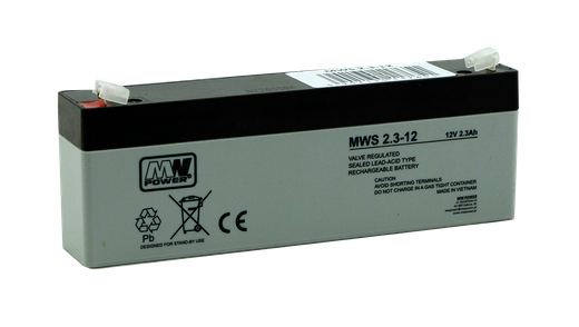 Bateria 12V 2.3Ah para alarme