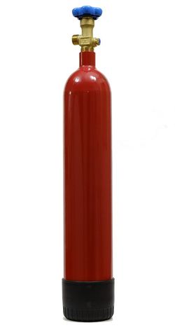 Botella CO2 2Kg especial para acuarios. MADE IN SPAIN.