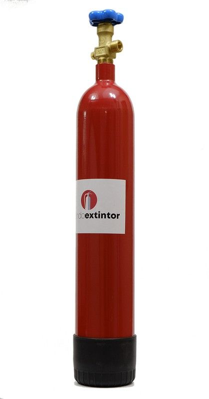 Botella CO2 2Kg especial para acuarios. MADE IN SPAIN.