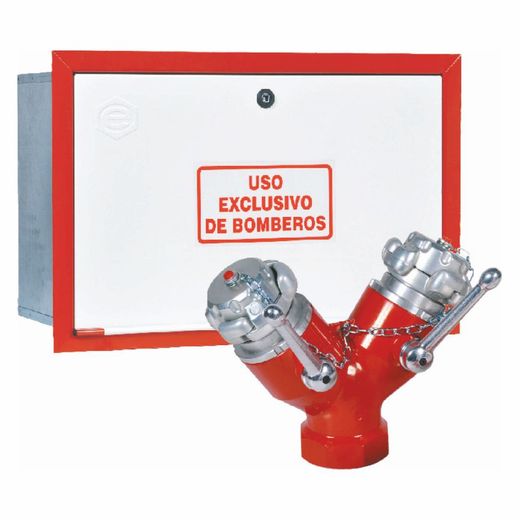 Cofre de empotramiento IPF columna seca con bifurcacion.