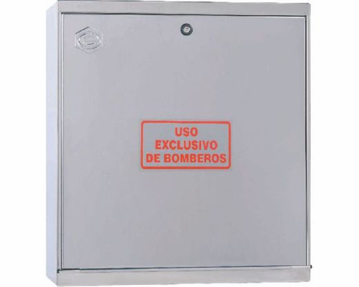 Cofre de superficie acero inoxidable IPF columna seca con bifurcacion y valvula.
