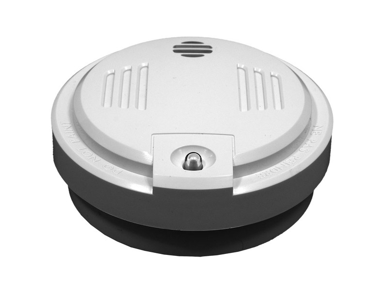 Détecteur de fumée WiFi avec batterie 3V, détecteur d'incendie domestique  avec alarme de fumée pour la sécurité à domicile