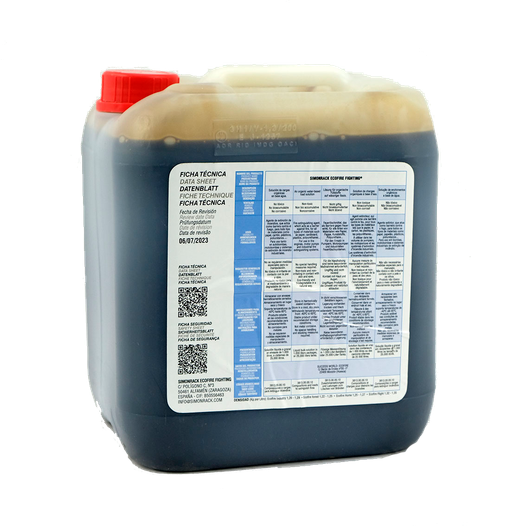 Ecofire forest 5 l. 100% ÉCOLOGIQUE, BIOLOGIQUE ET BIODÉGRADABLE.