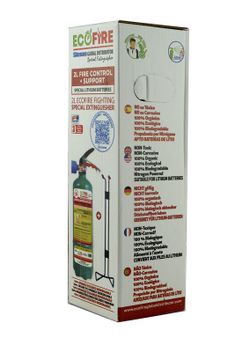 Extintor 2L ECOFIRE ecológico y biodegradable
