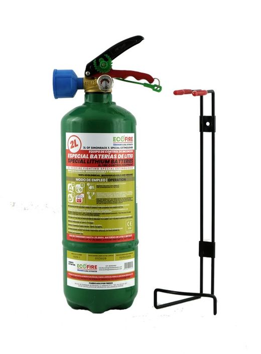 Extintor 2L ECOFIRE ecológico y biodegradable