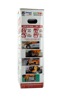 Extincteur écologique et biodégradable ECOFIRE 6L