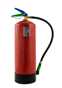 Extintor de água + aditivo AFFF 9L. SEM FLÚOR + ECOLÓGICO, FABRICADO NA ESPANHA.