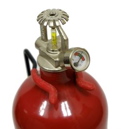 Extintor polvo ABC 2 kg automático