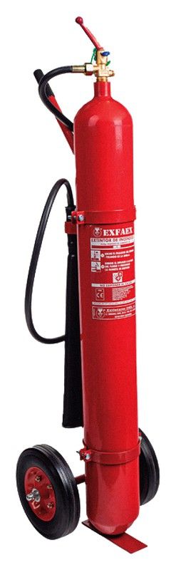 Extintor co2 10 kg CARRO NO INCLUIDO MADE IN SPAIN
