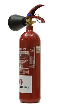 Extintor co2 2kg. MADE IN SPAIN.