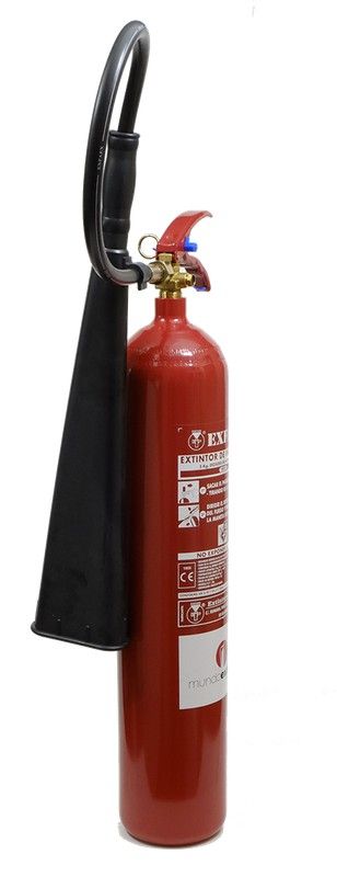 Extintor co2 5kg. MADE IN SPAIN.