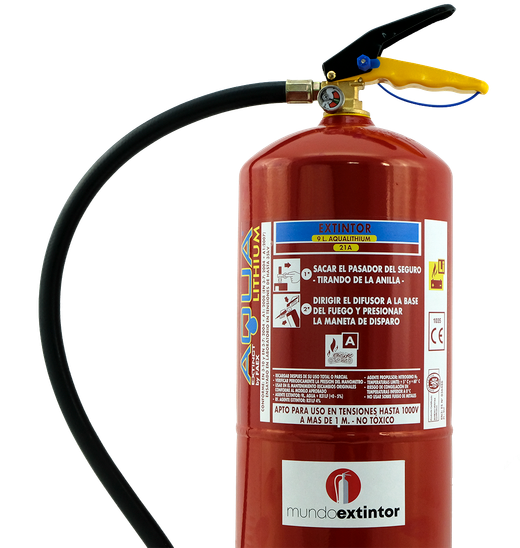 Extincteur LITHIUM-ION 9 L