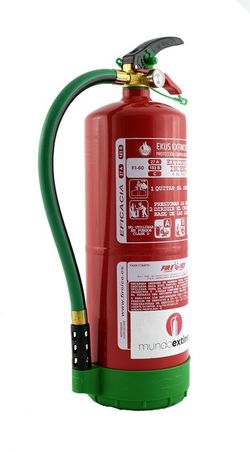 Extintor de pó ABC 6kg. FEITO NA ESPANHA.