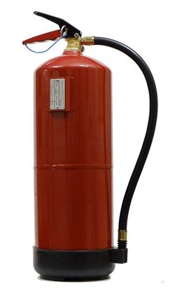 Extincteur à poudre ABC, 9 kg. Étiquette en FRANÇAIS. MADE IN EU