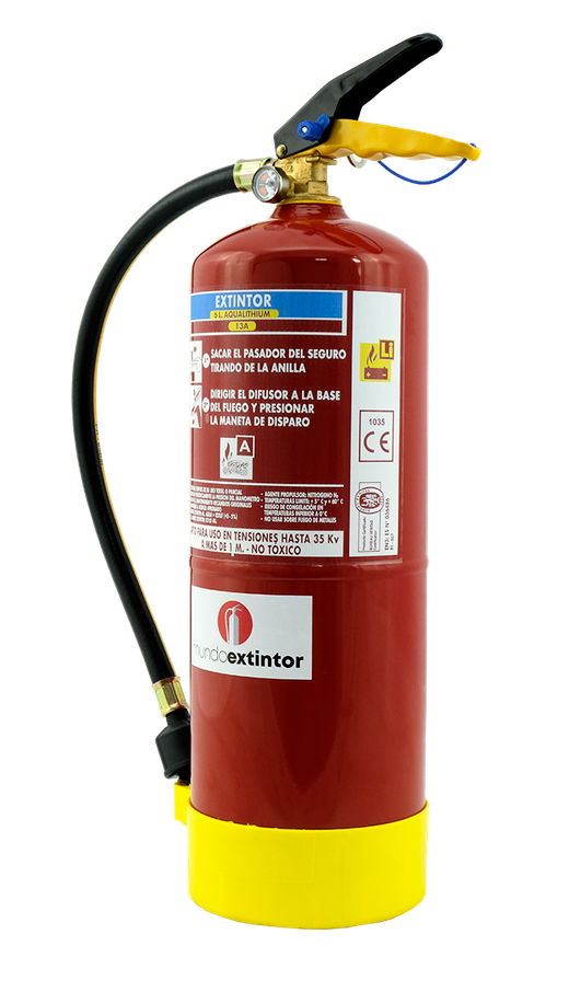 Extintor de incêndio ION-LITHIUM 6 L.
