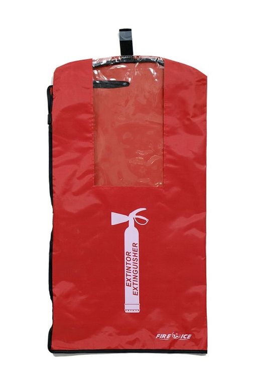 Capa para extintor de incêndio 2 kg. Gelo de fogo de CO2 FEITO NA ESPANHA.