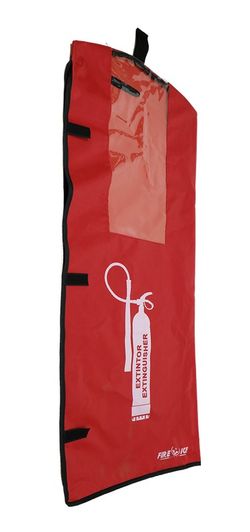 Capa para extintor de incêndio 5 kg. Gelo de fogo de CO2 FEITO NA ESPANHA.