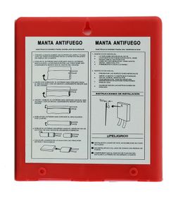 Manta antifuego 1,1 x 1,1 metros.
