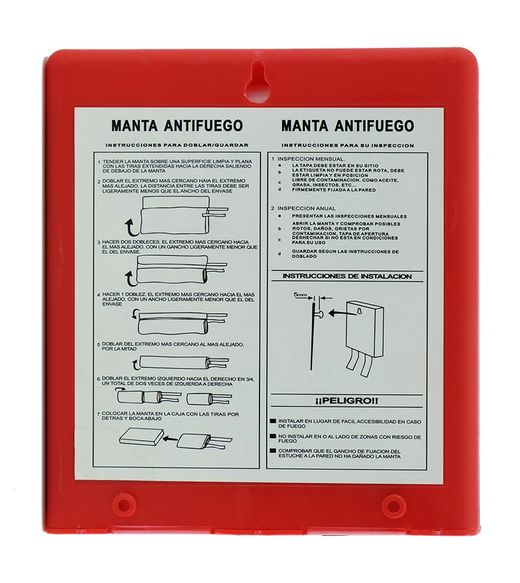 Manta antifuego 1,1 x 1,1 metros.