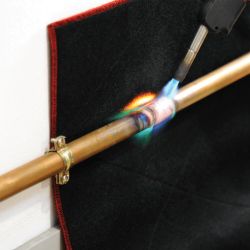 MANTA DE SOLDADURA PARA FONTANERÍA 1400ºC