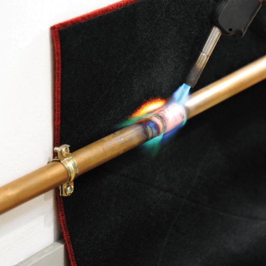 MANTA DE SOLDADURA PARA FONTANERÍA 1400ºC