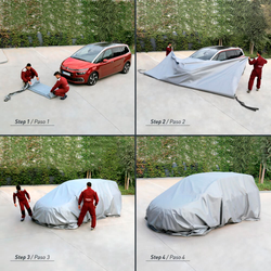 MANTA IGNÍFUGA APAGA FUEGO PARA COCHE 10x8 m. 63-030