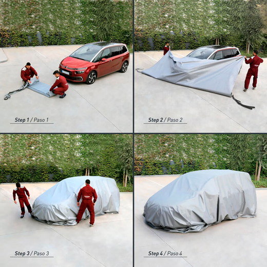 MANTA IGNÍFUGA APAGA FUEGO PARA COCHE 10x8 m. 63-030