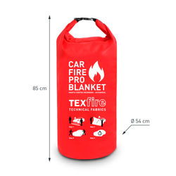 MANTA IGNÍFUGA APAGAFUEGO PRO PARA COCHE 6x9 m 63-034