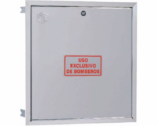 Marco para empotramiento IPF columna seca acero inoxidable.