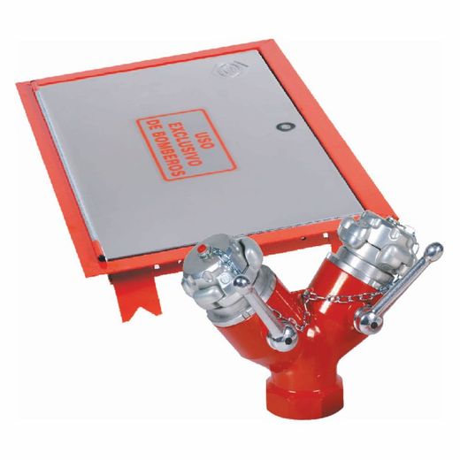 Marco para empotramiento IPF columna seca con bifurcacion.