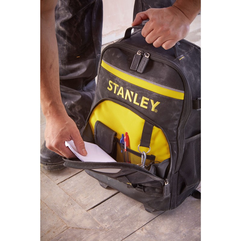 STANLEY - Sac à dos à outils avec roulettes et poignée