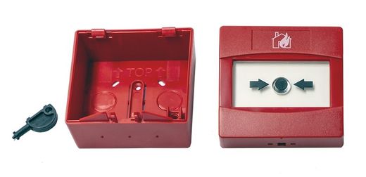 Bouton poussoir d'alarme classique réarmable P40