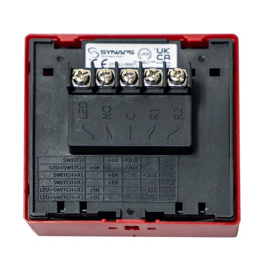 Bouton poussoir d'alarme classique réarmable P40